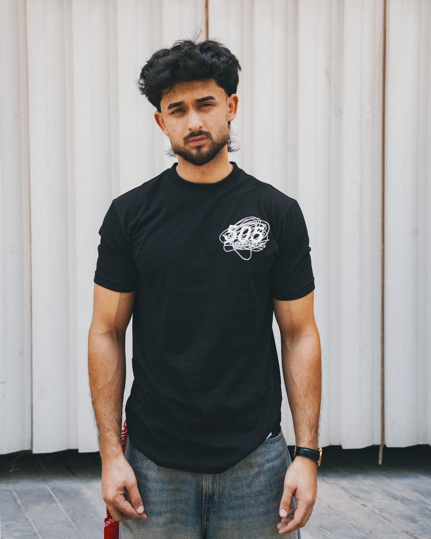 Orbit Black Tee - Male