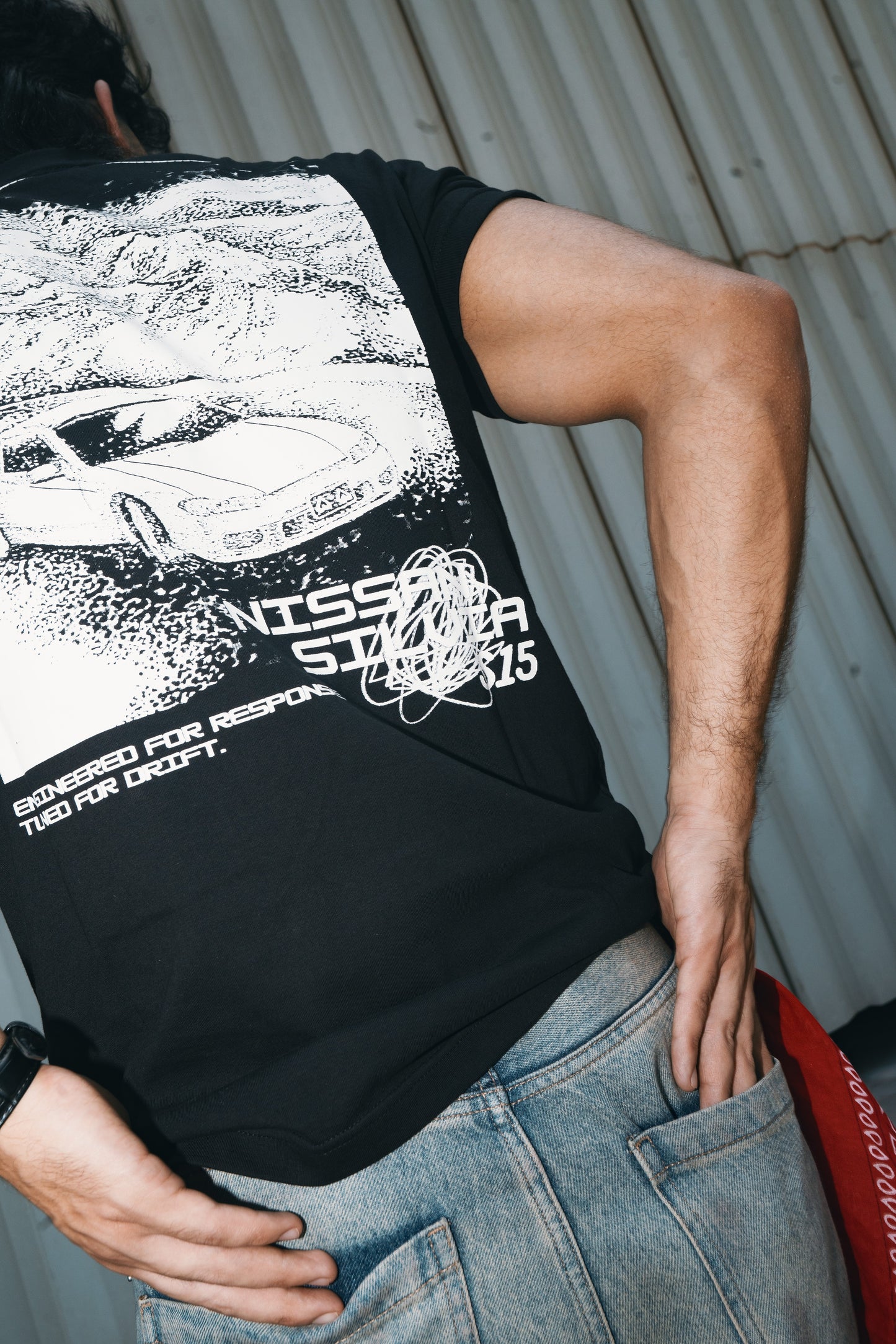 Orbit Black Tee - Male